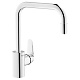 Смеситель для кухни GROHE Eurodisc Cosmopolitan с выдвижным изливом, 31122002 — фото товара
