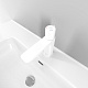 Смеситель для умывальника с управлением Push Control белый матовый Slide IDDIS — фото товара