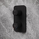 Встраиваемый смеситель с двумя выходами с управлением Push Control, черный матовый, Slide, IDDIS — фото товара
