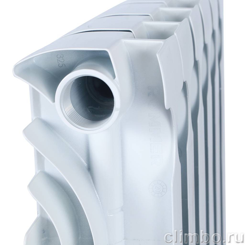 ROMMER Plus BM 500 4 секции радиатор биметаллический — фото товара
