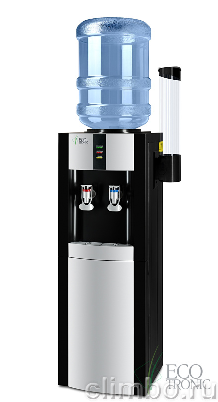 Кулер Ecotronic H1-LCE Black со шкафчиком — фото товара