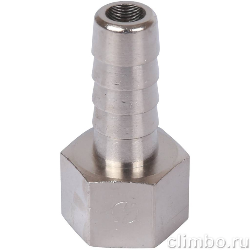 STOUT Штуцер ВР никелированный 1/4"x10 — фото товара