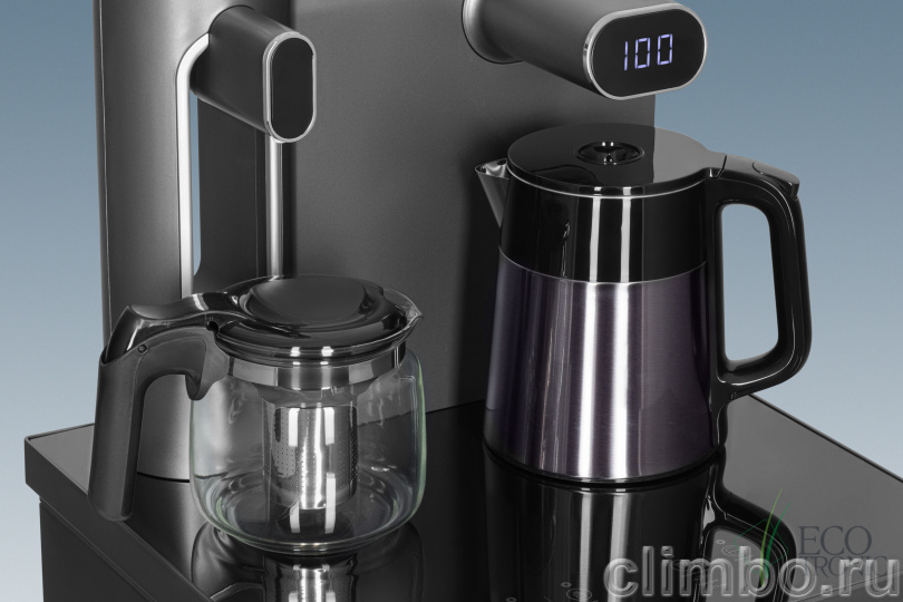 Кулер с чайным столиком Teabar Ecotronic TB41-LE graphite — фото товара