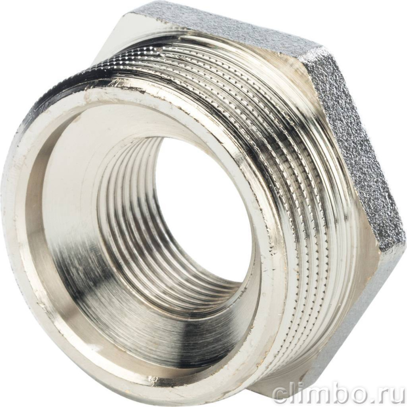STOUT Футорка никелированная 1X1/2 — фото товара