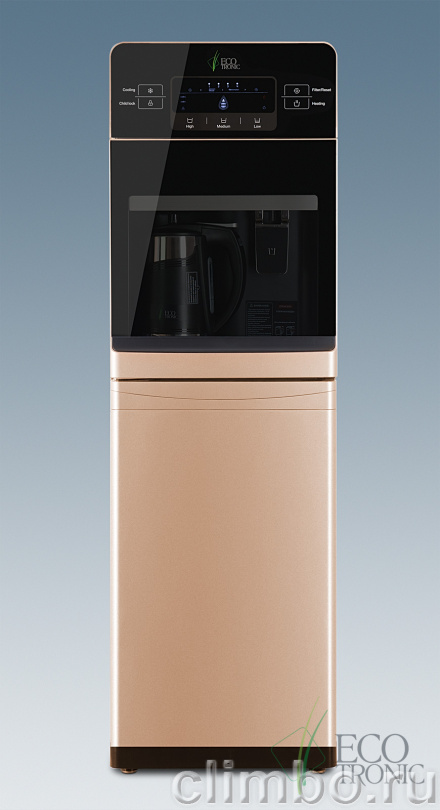 Пурифайер Ecotronic M15-LKЕ M POU black+ gold champagne (без фильтров) — фото товара