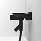 Смеситель для ванны с управлением Push Control черный матовый Shelfy IDDIS — фото товара