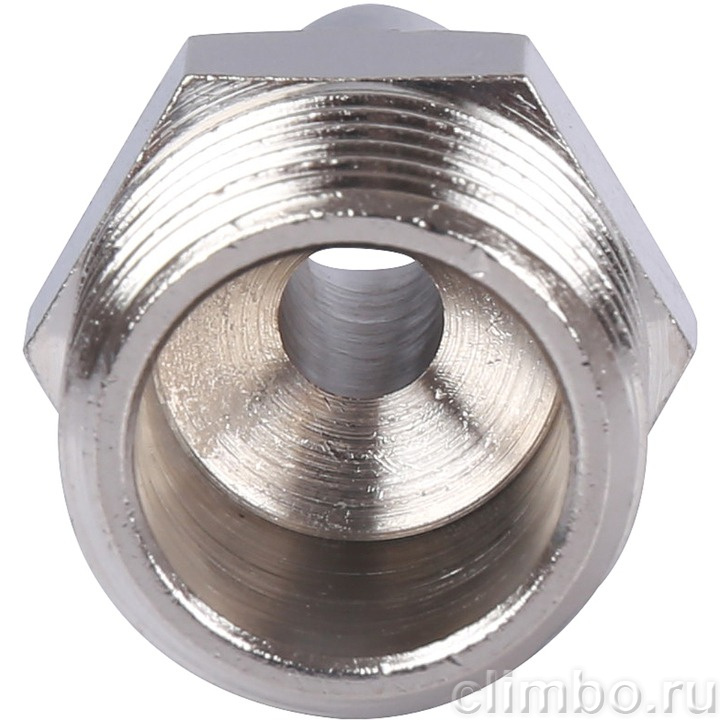 STOUT Штуцер НР никелированный 1/2"x10 — фото товара