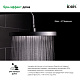Душевая насадка верхняя круглая, черная, SpaHome, IDDIS, SPA26BPi64 — фото товара