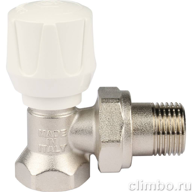 STOUT SVR Клапан ручной терморегулирующий, угловой 1/2" — фото товара