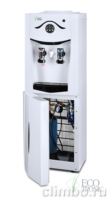 Кулер Ecotronic K21-L Carbo white+black — фото товара