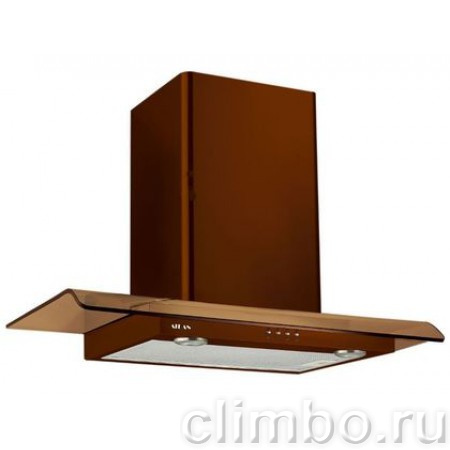 Кухонная вытяжка Atlan 3388 A2 TG 90 см brown — фото товара