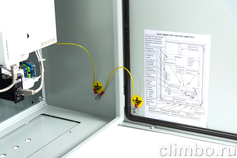Источник бесперебойного питания SKAT SMART UPS-1000 IP65 SNMP Wi-Fi — фото товара