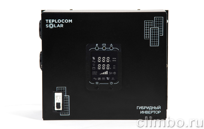 ИБП для котла отопления TEPLOCOM SOLAR-1500 — фото товара