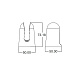 Держатель для лейки, 010, IDDIS, 010CP00I53 — фото товара
