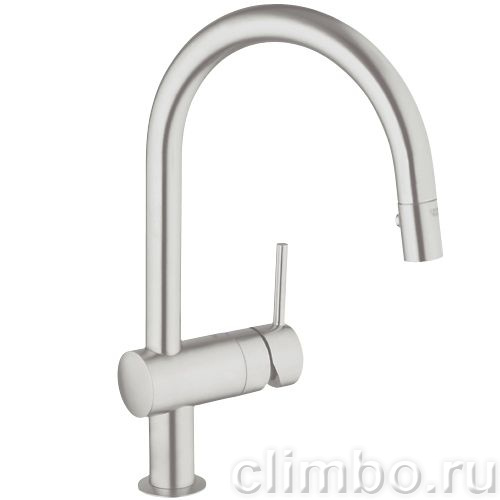 Смеситель для кухни GROHE Minta с выдвижным C-изливом, 32321DC0 — фото товара