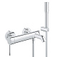 Смеситель для ванны GROHE Essence+ с душевым гарнитуром, 33628001 — фото товара