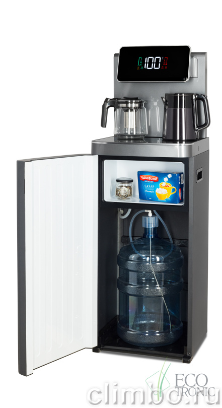 Кулер с чайным столиком Teabar Ecotronic TB45-LE graphite — фото товара