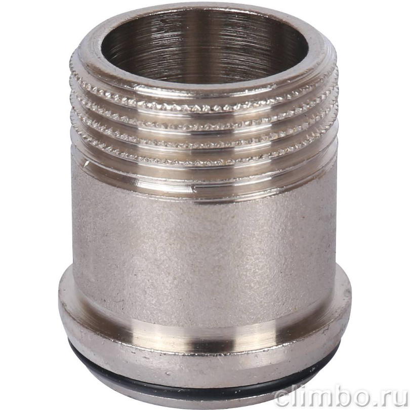 STOUT Угловая американка ВН, уплотнение o-ring кольцо, никель. 3/4 — фото товара