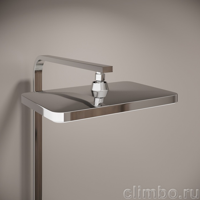 Смеситель с верхним душем с управлением Push Control, Slide, IDDIS — фото товара