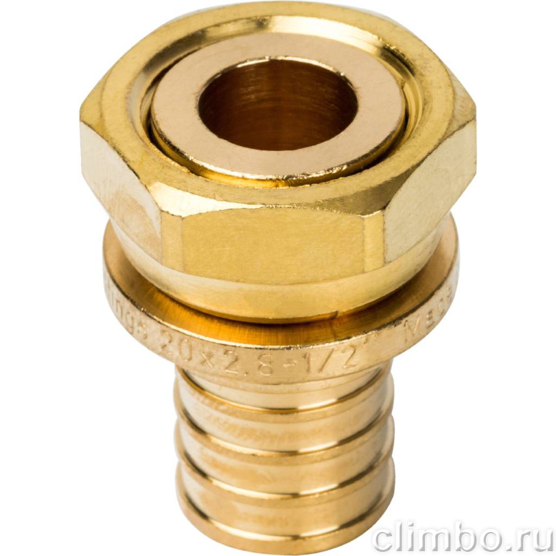 Переходник с накидной гайкой STOUT 20xG 1/2" — фото товара