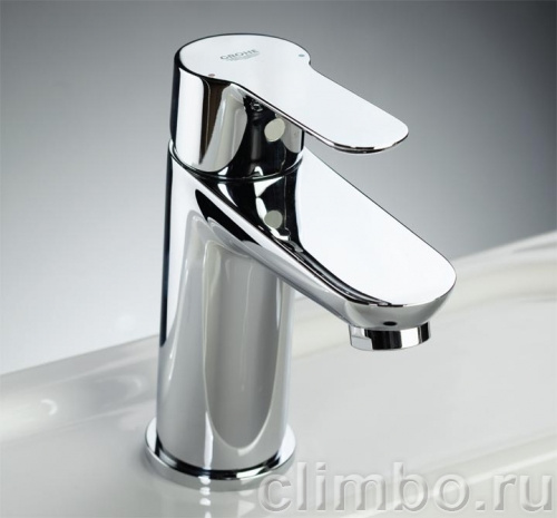 Смеситель для раковины GROHE BauEdge с цепочкой, 23329000 — фото товара