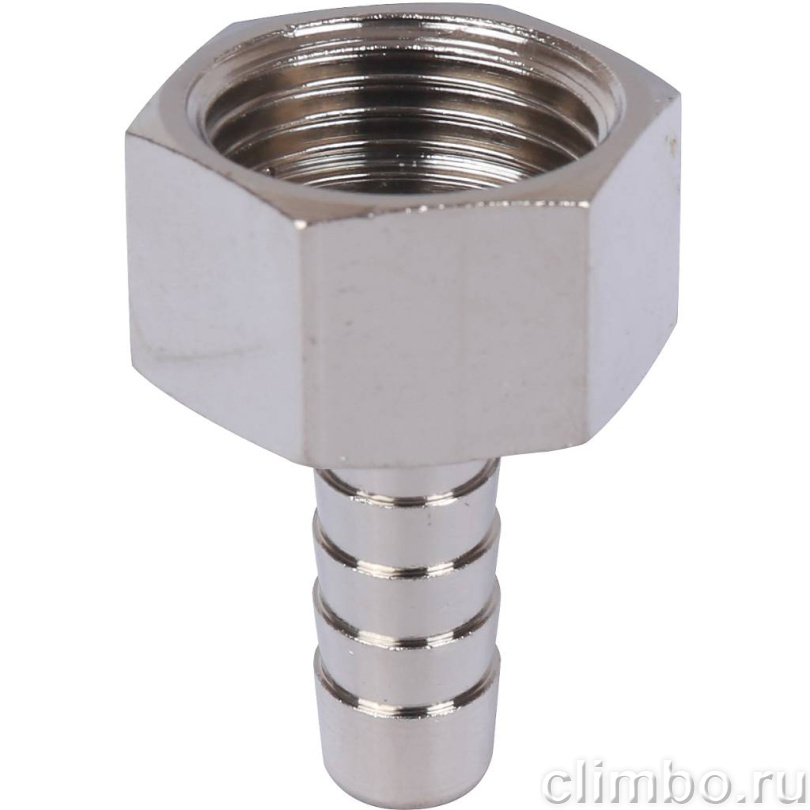 STOUT Штуцер ВР никелированный 1/2"x10 — фото товара