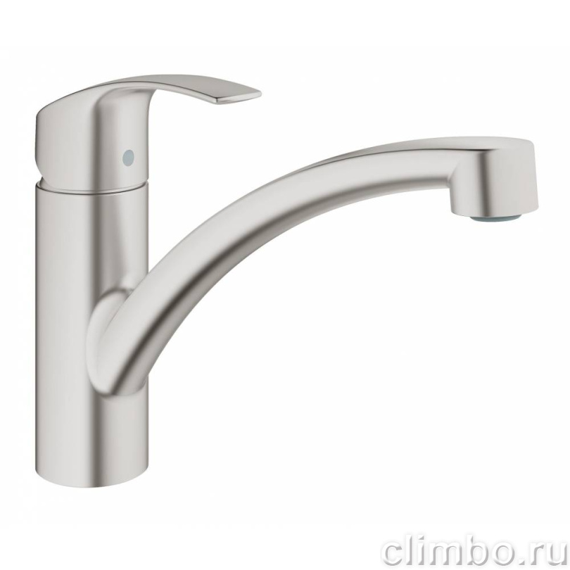 Смеситель для кухни GROHE Eurosmart с низким изливом, суперсталь (33281DC2) — фото товара