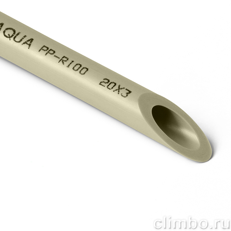PROAQUAPPR PP-R Труба SDR 6 (PN20) Серая  63 — фото товара