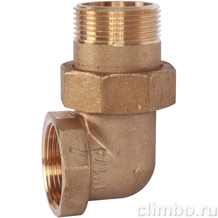 STOUT Угловая американка ВН, уплотнение o-ring кольцо 1"1/4 — фото товара