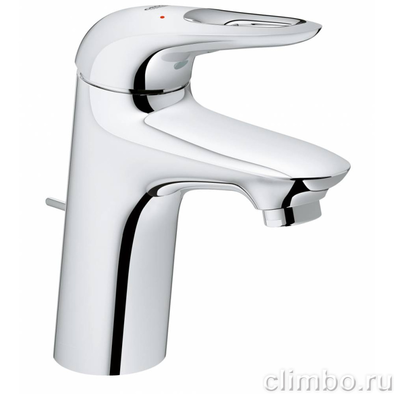 Смеситель для раковины GROHE Eurostyle new с донным клапаном, хром (33558003) — фото товара