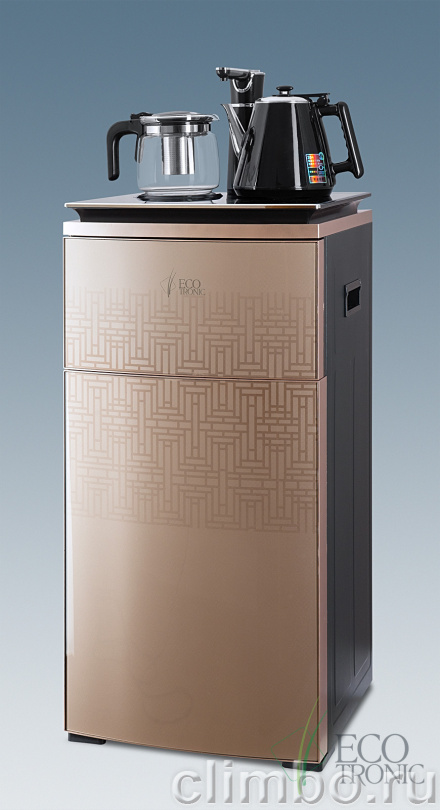 Кулер с чайным столиком Тиабар Ecotronic TB5-LE gold — фото товара
