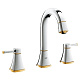 Смеситель для раковины GROHE Grandera с донным клапаном и высоким изливом, 20389IG0 — фото товара