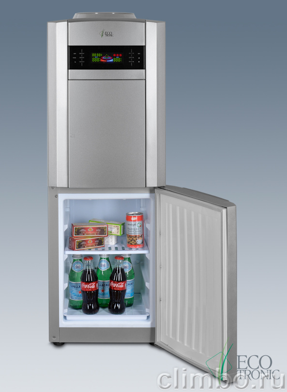 Кулер Ecotronic G21-LSPM Silver со шкафчиком-озонатором — фото товара