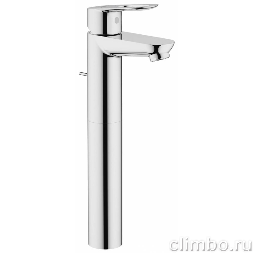 Смеситель для раковины GROHE BauLoop с донным клапаном, свободностоящий, хром (32856000) — фото товара