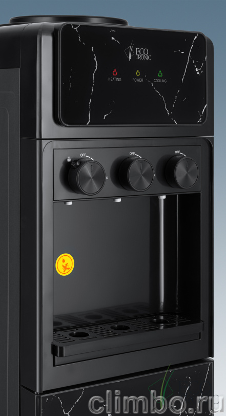 Кулер Ecotronic K25-LCE black Marble — фото товара