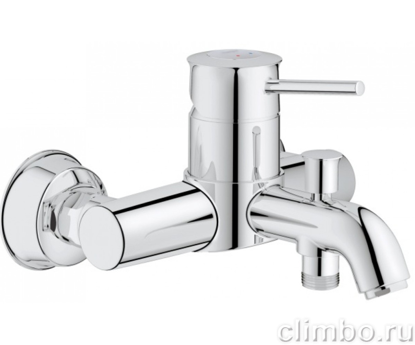 Смеситель для ванны GROHE BauClassic, 32865000 — фото товара