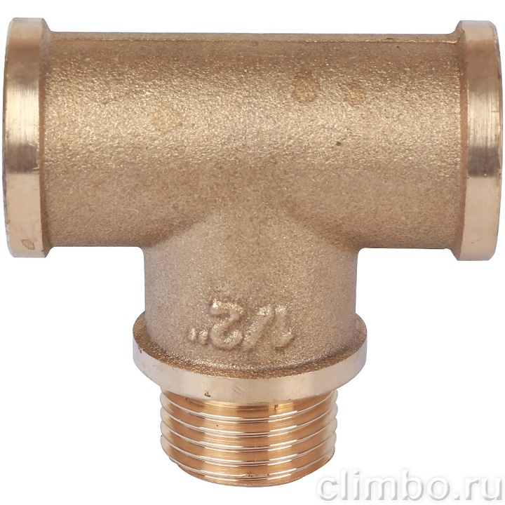 STOUT Тройник ВНВ 1/2"x1/2"x1/2" — фото товара