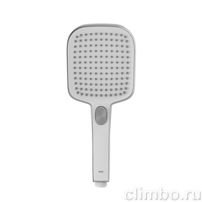 Лейка для душа, квадратная, хром с белым, Esper, IDDIS, ESP3FCSi18 — фото товара