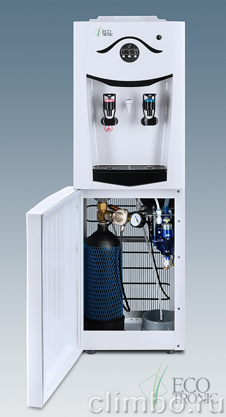 Кулер Ecotronic K21-L Carbo white+black — фото товара