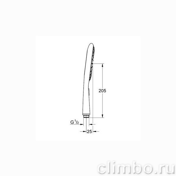 Ручной душ GROHE Rainshower Icon (2 режима), 27446000 — фото товара