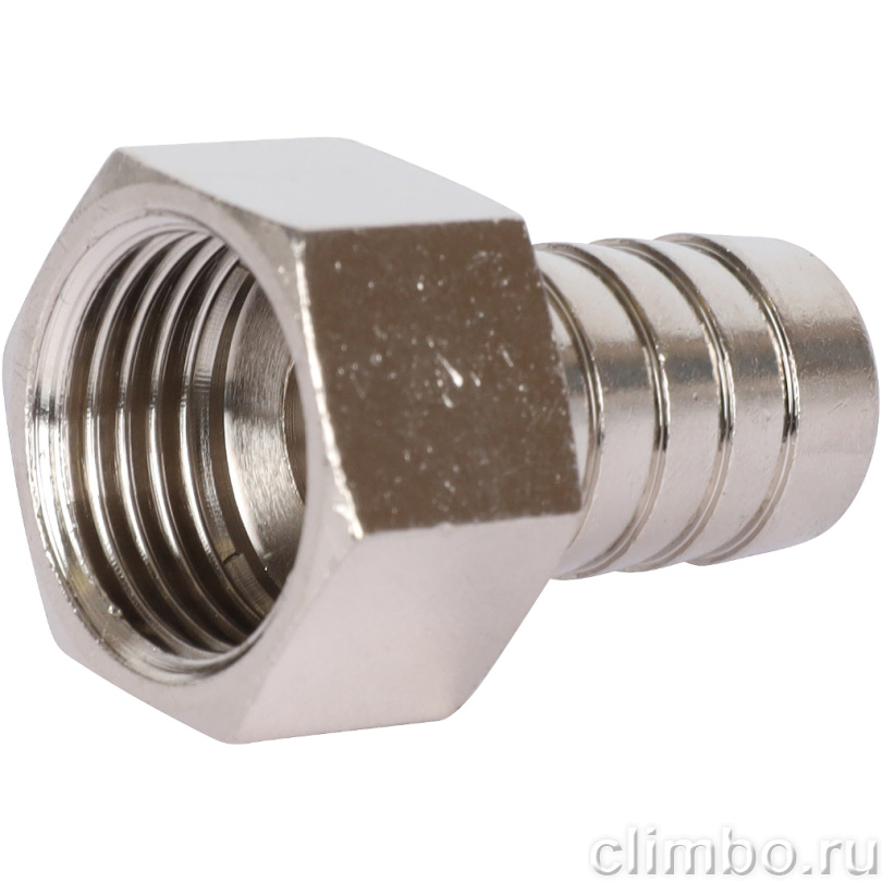 STOUT Штуцер ВР никелированный 1/2"x16 — фото товара