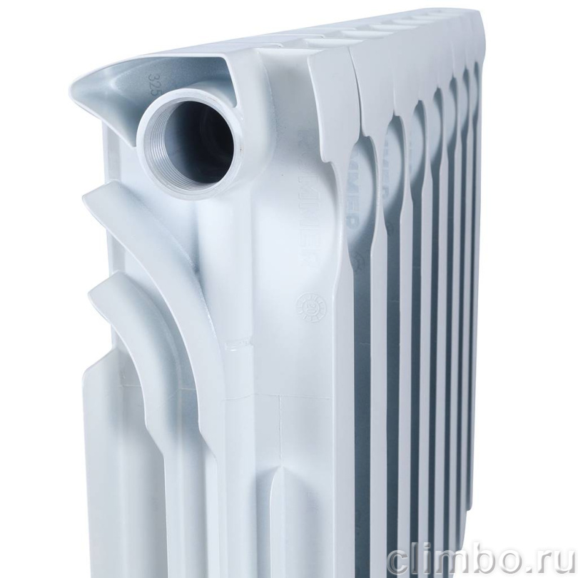 ROMMER Plus BM 500 8 секций радиатор биметаллический — фото товара