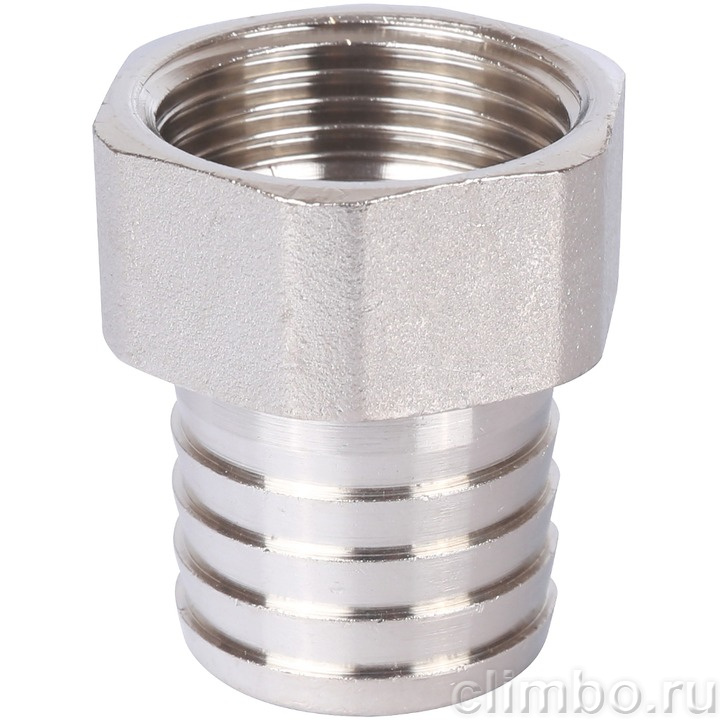 STOUT Штуцер ВР никелированный 1"x30 — фото товара