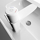 Смеситель для умывальника с управлением Push Control белый матовый Slide IDDIS — фото товара