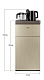 Кулер с чайным столиком Тиабар Ecotronic TB7-LE gold — фото товара