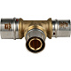 STOUT Тройник переходной 32х26х26 для металлопластиковых труб прессовой (SFP-0005-322626) — фото товара