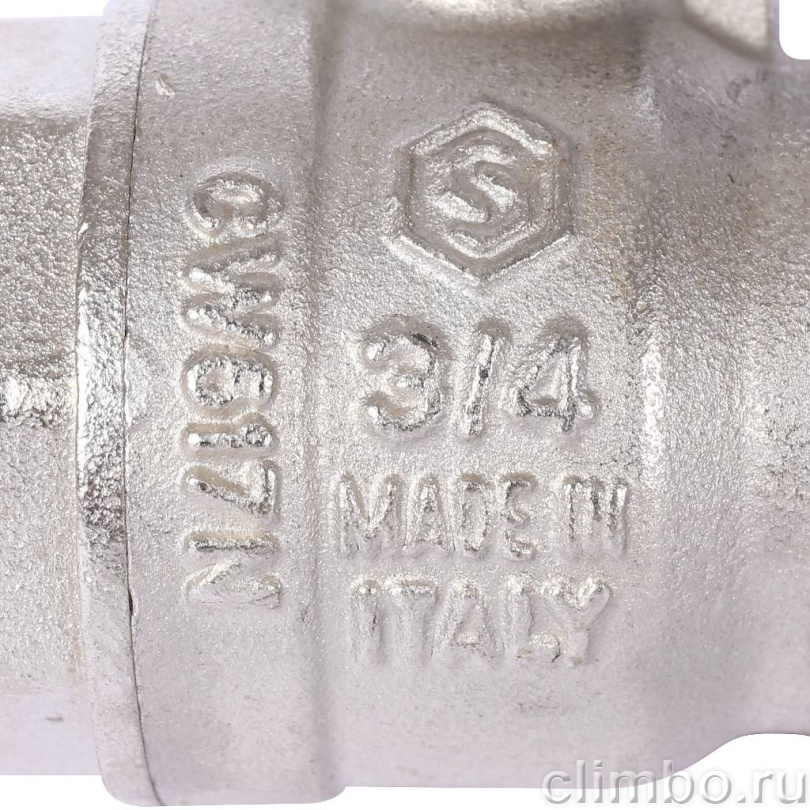 STOUT SVB Кран шаровой стандартнопроходной, ВР/ВР, ручка рычаг 3/4" — фото товара