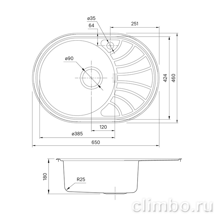 SUN65SLi77 IDDIS Мойка для кухни Suno — фото товара