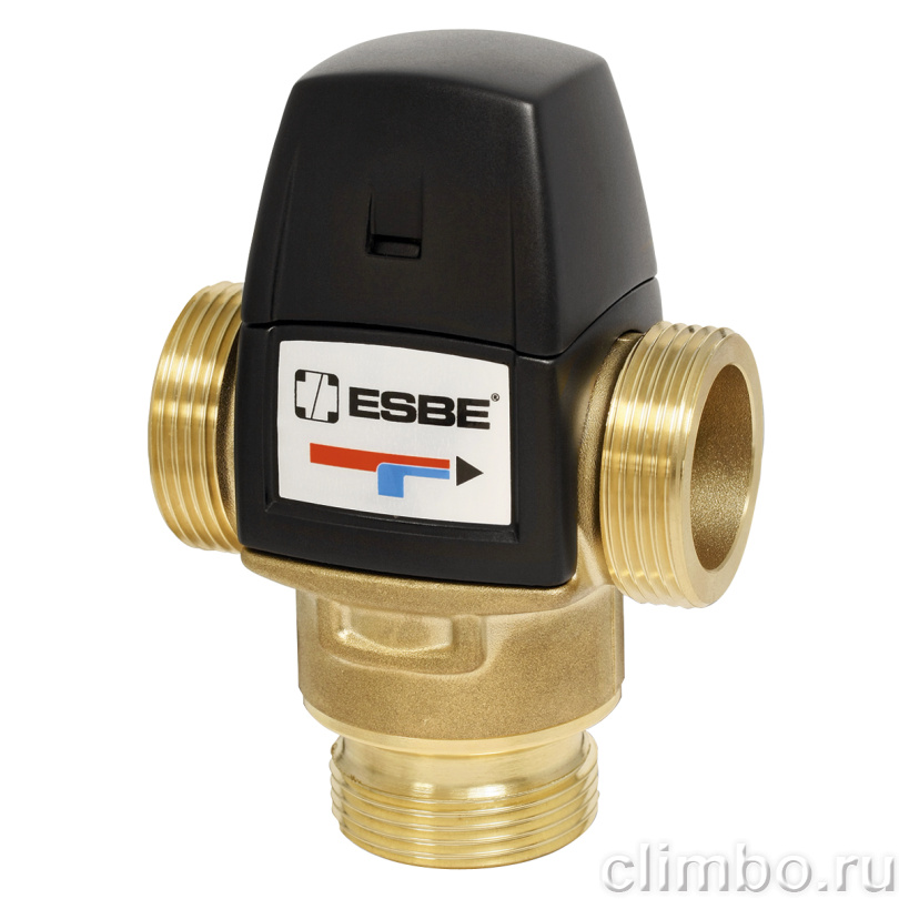 Клапан термостатический ESBE VTA522 (45-65°C)  НР 1"1/4 — фото товара