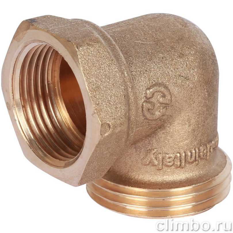STOUT Угловая американка ВН, уплотнение o-ring кольцо 3/4" — фото товара